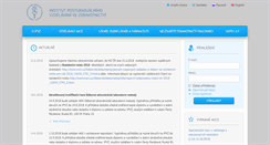 Desktop Screenshot of ipvz.cz