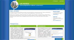 Desktop Screenshot of moodle.ipvz.cz