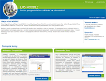 Tablet Screenshot of moodle.ipvz.cz